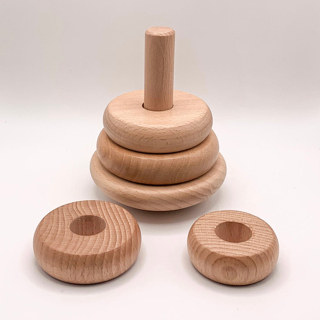 The Small Wooden Stacking Toy